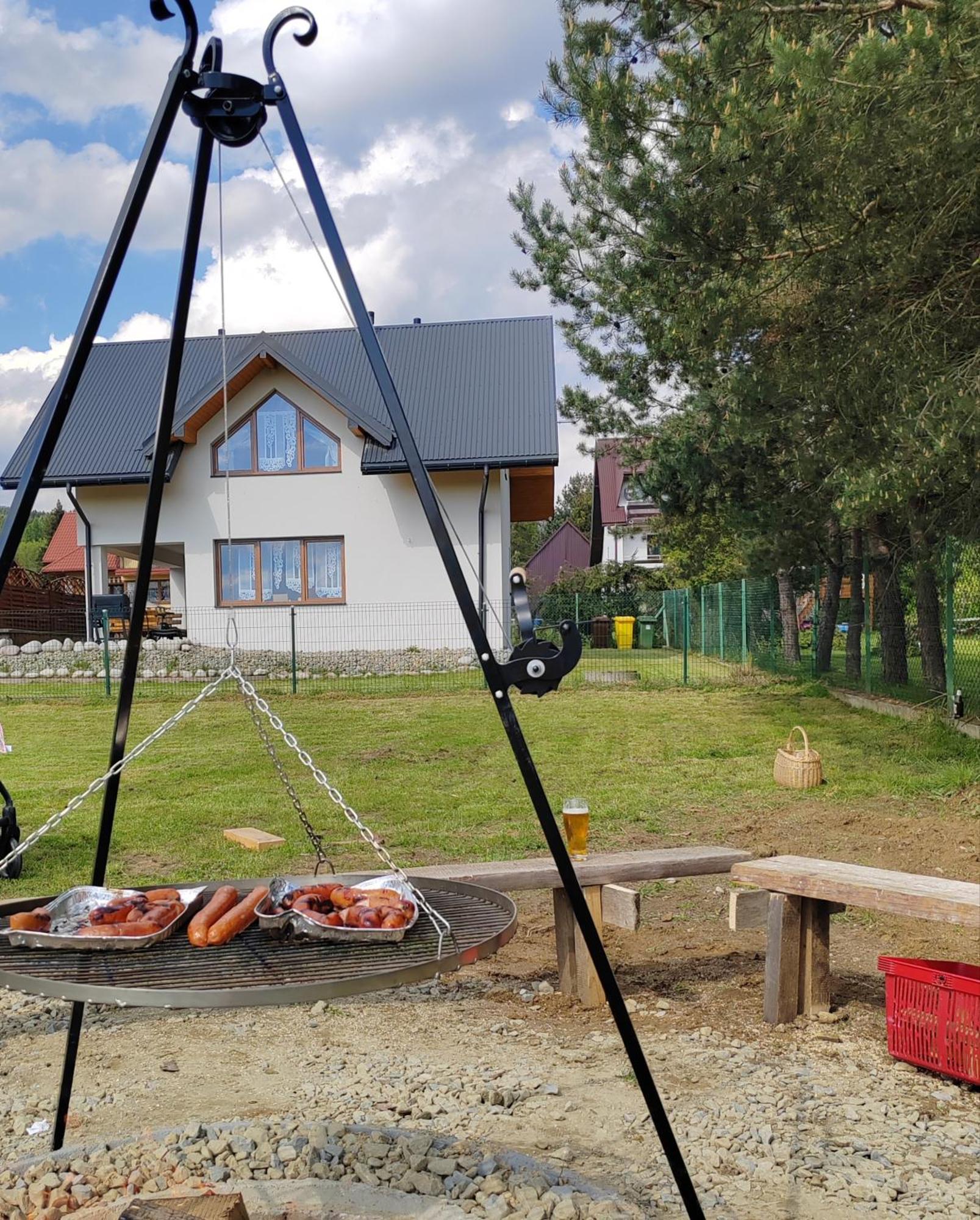 Maniowy I Bike'Owy Domek Z Finska Balia Nad Jeziorem Czorsztynskim - 400M Od Jeziora I Sciezki Rowerowej מראה חיצוני תמונה